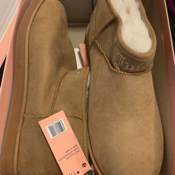 NEW IN BOX JUICY COUTURE KERRI NATURAL WOMENS WINTER BOOT SIZE 11 - Picture 1 of 5